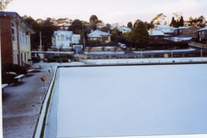 Snow at Katoomba